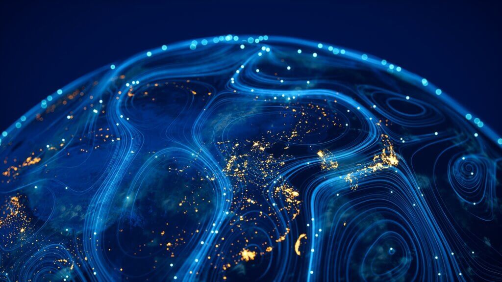 The flow of data across a connected world