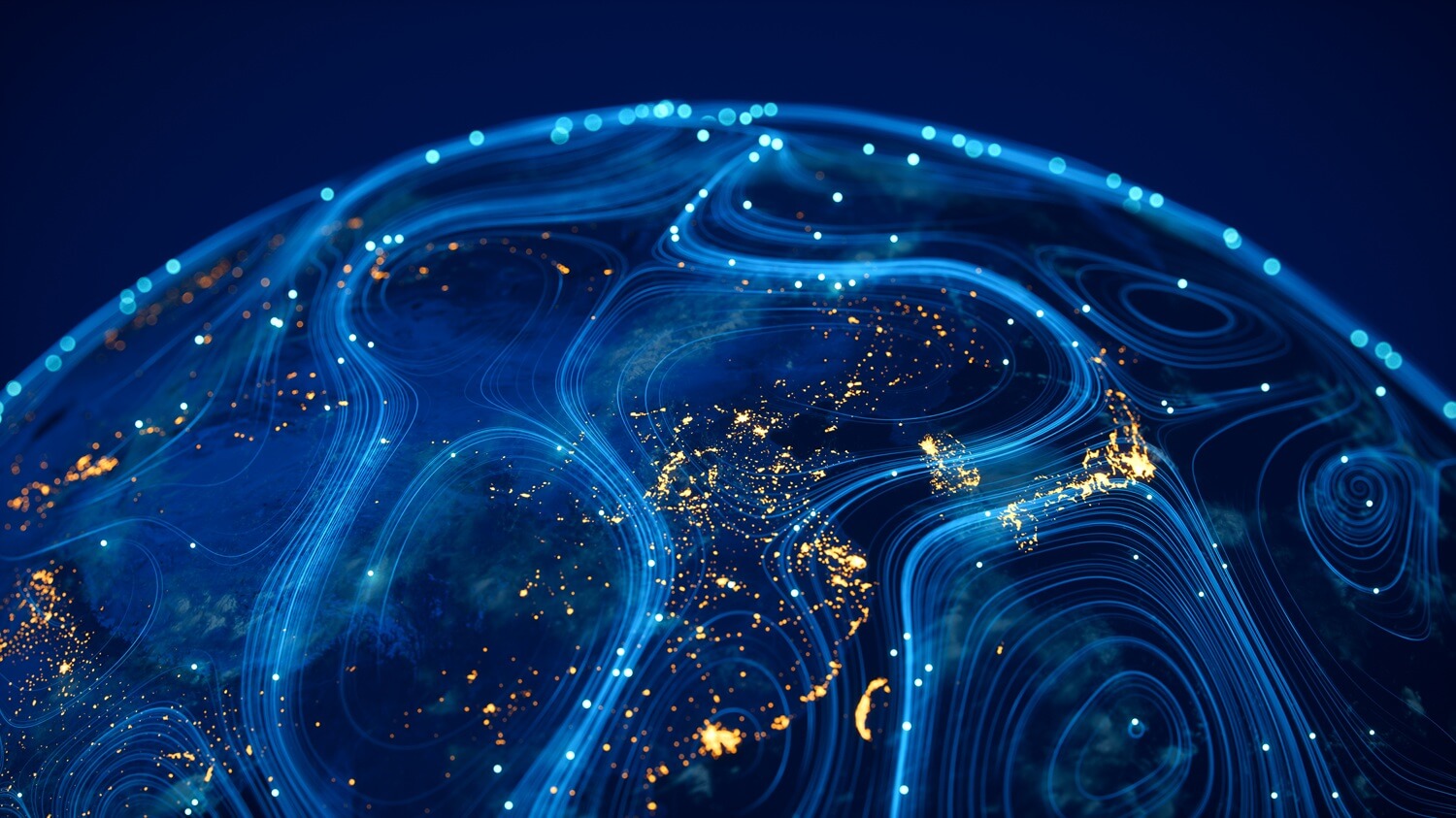 The flow of data across a connected world